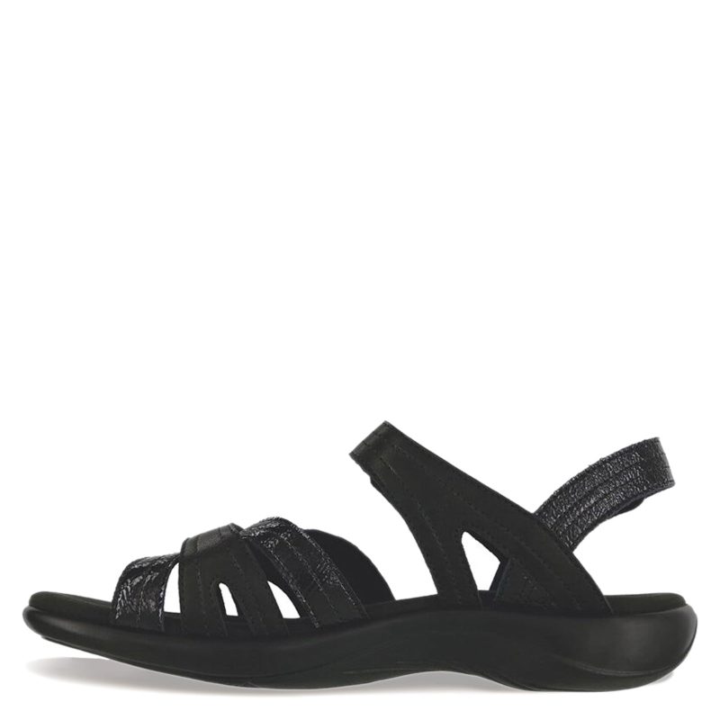 PIER BLK SAND Womens Sas Pier Sandal Black Sand 3