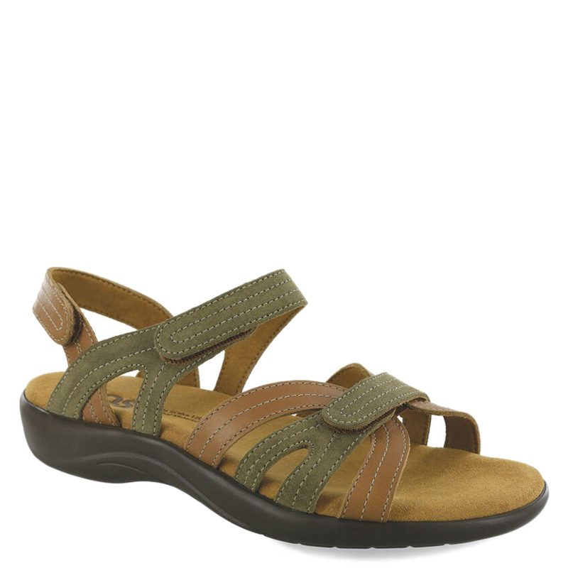 PIER DES SAGE Womens Sas Pier Sandal Desert Sage