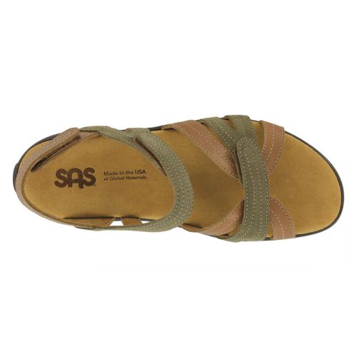 PIER DES SAGE Womens Sas Pier Sandal Desert Sage 5