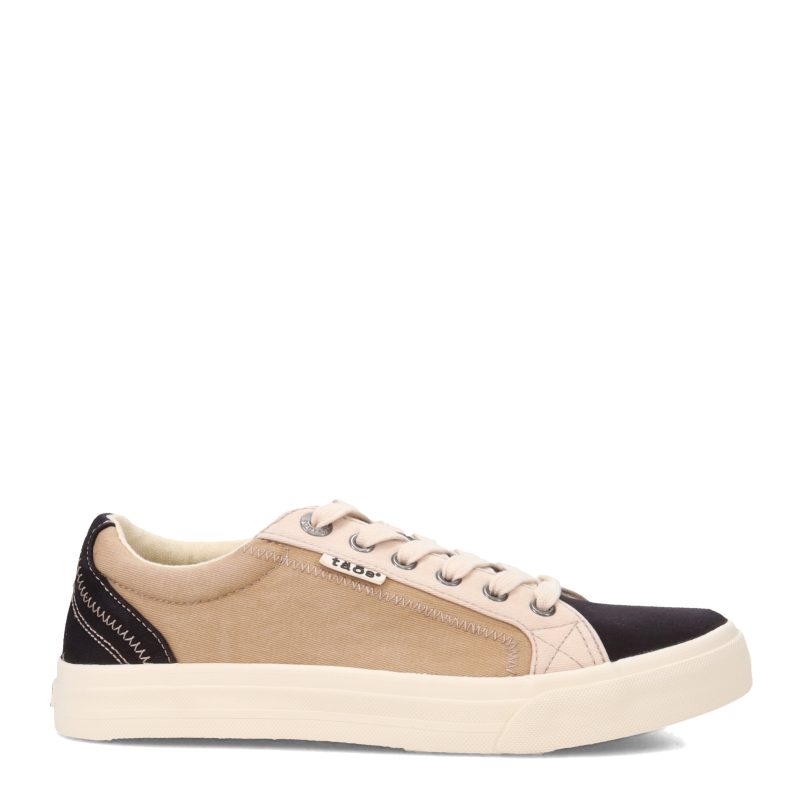 PLS 13644 BLTM Womens Taos Plim Soul Sneaker Black Tan 1 d79aefd9 7052 4e7a 852e a011d64a8f0d