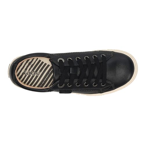 PLX 13994A BLKL Womens Taos Plim Soul Lux Sneaker Black Leather 3