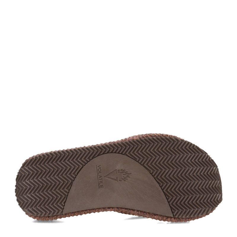 PV100 BROWN Womens Volatile Brown 6