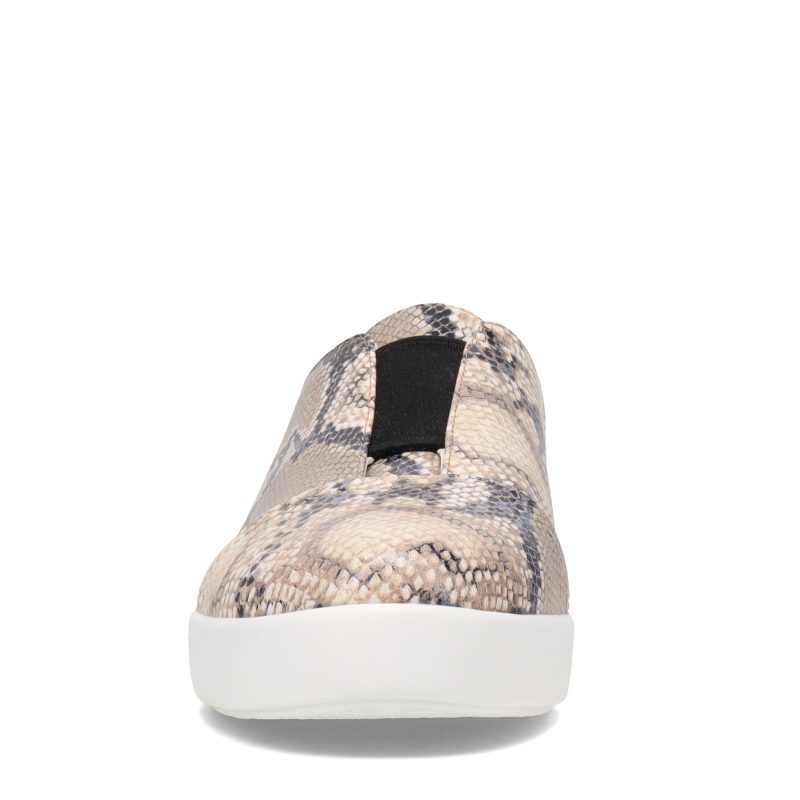 Pos 7909 Womens Alegria Posy Slip On Natural Snake 2