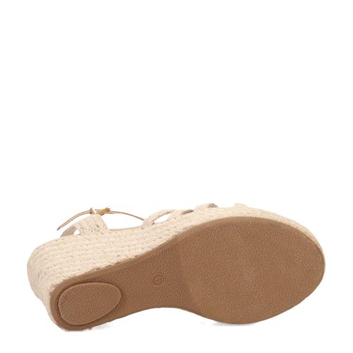 QI00317 NATURAL Womens Mia Ashlee Sandal Natural 6