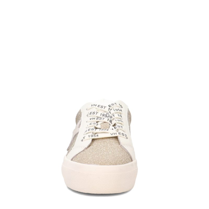 QUEEN3 WHITE Womens Vintage Havana Queen 3 Sneaker White Tan 2