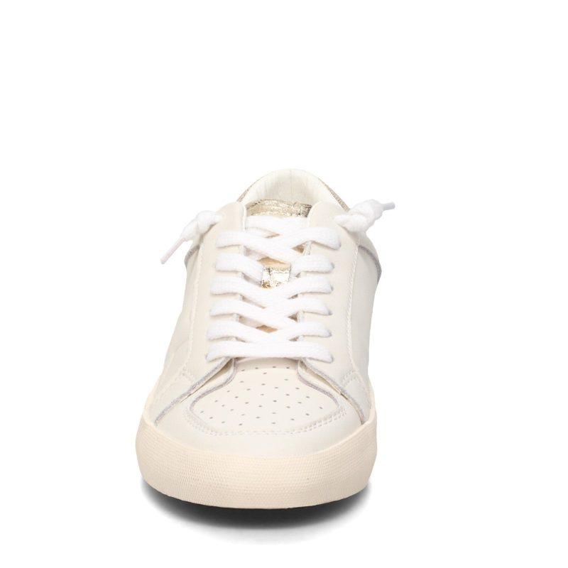 REFLEX RO 1 WHT Womens Vintage Havana Reflex Sneaker White Gold 2