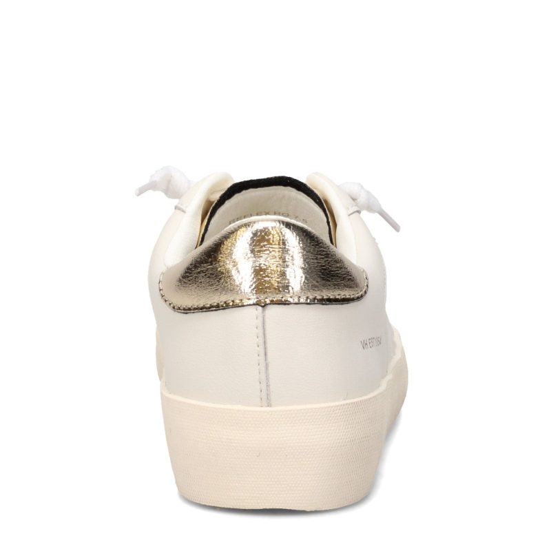 REFLEX RO 1 WHT Womens Vintage Havana Reflex Sneaker White Gold 4