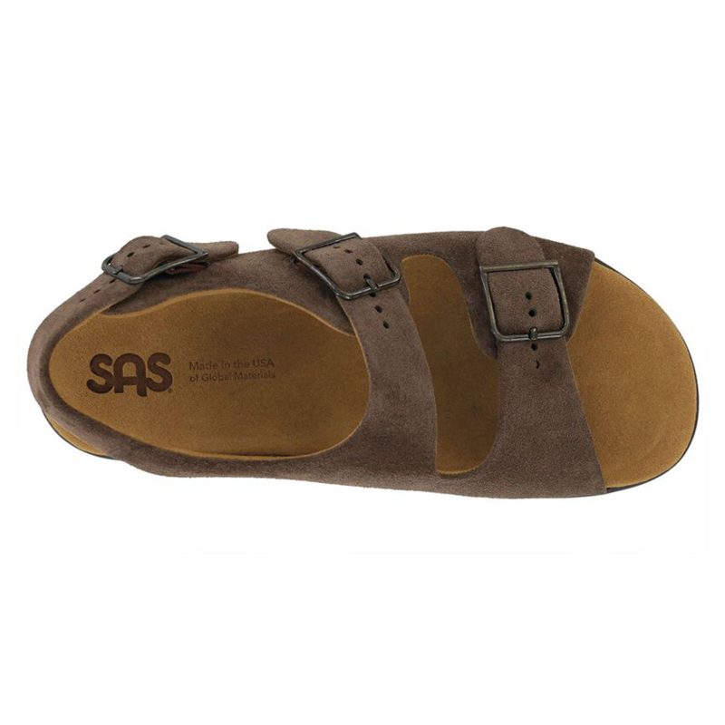 RELAXED TEDDY Womens Sas Relaxed Sandal Teddy Brown 5