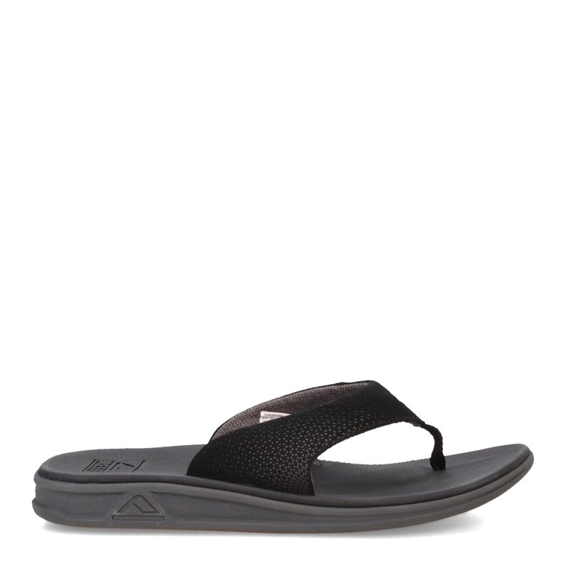 RF 002295 BLA Mens Reef Rover Flip Flop Black 1