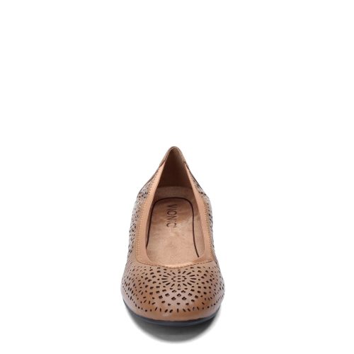 ROBYN TOFF Womens Vionic Robyn Flat Toffee 2 040360dc 6a27 4036 a68b 3112865898c1