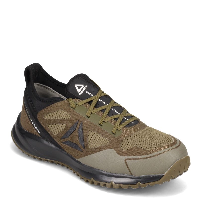 Rb4092 Mens Reebok Work All Terrain Work Shoe Sage Green