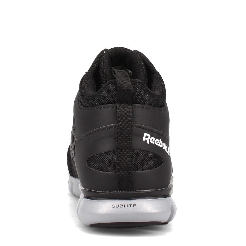 Rb4141 Mens Reebok Work Sublite Cush Mid Boot Black 4