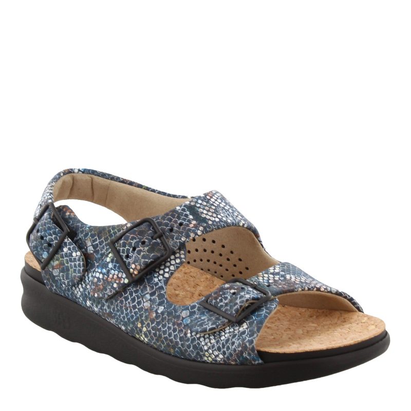 Relaxed Multinv Womens Sas Relaxed Sandal Navy Multi 3e96b9df c642 458a a151 dfb5d70d3372