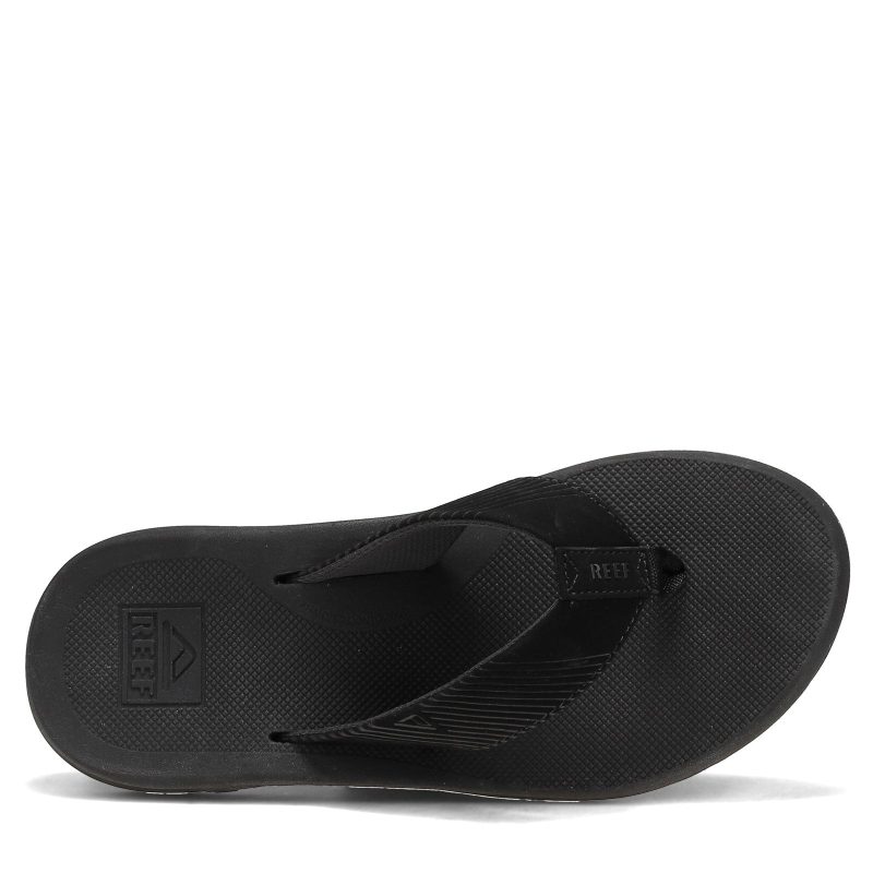 Rf0 A3 Ymhbk2 Mens Reef Phantom Ii Sandal Solid Black 5