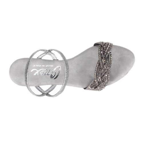 Rhythm Pewter Womens Onex Rhythm Sandal Pewter 5