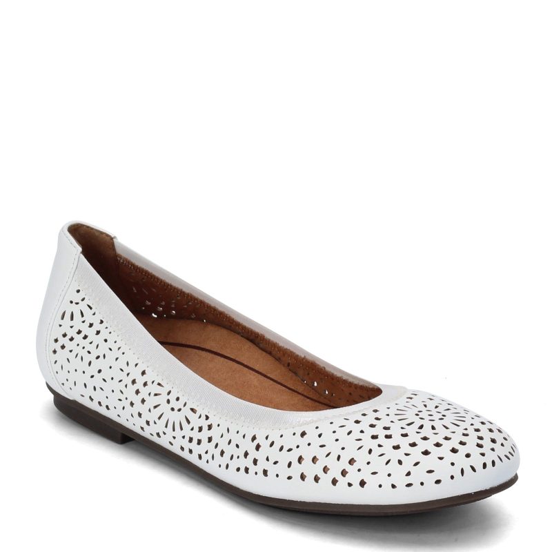 Robyn Wht Womens Vionic Robyn Flat White