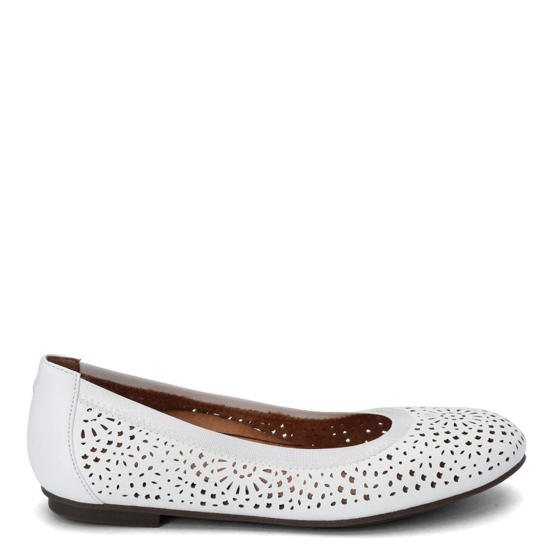 Robyn Wht Womens Vionic Robyn Flat White 1