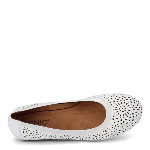 Robyn Wht Womens Vionic Robyn Flat White 5