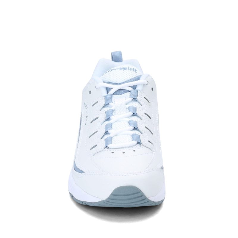 Romy Whmbl 130 Womens Easy Spirit Romy Walking Shoe White Lt Blue 2