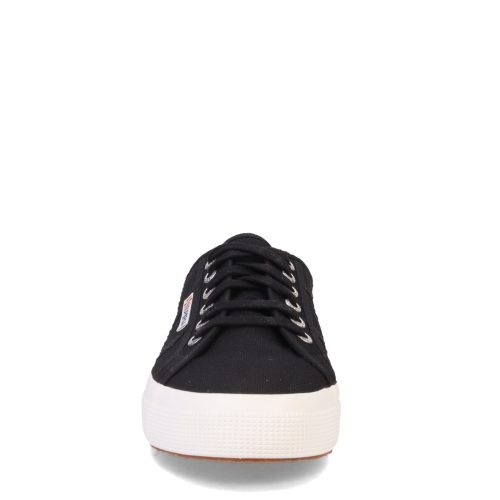 S00GJB0 F83 Womens Superga 2402 Sneaker Mule Black White 2