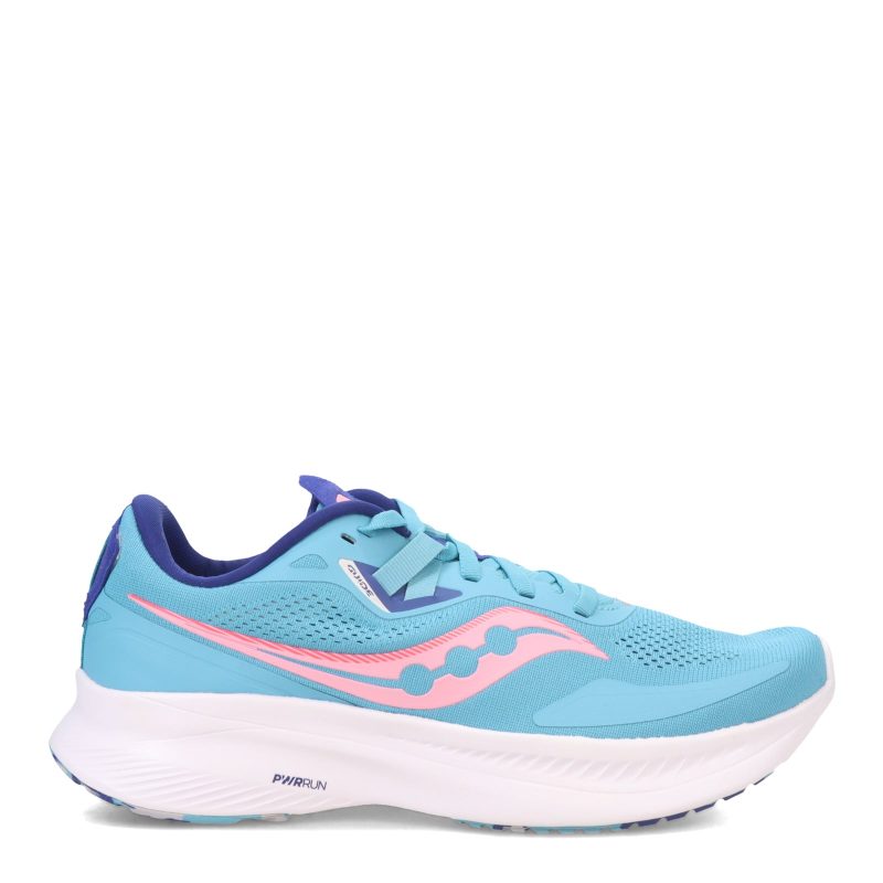 S10684 91 Womens Saucony Guide 15 Running Shoe Aqua 1