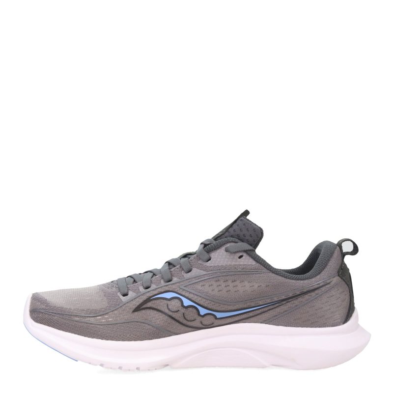 S10723 115 Womens Saucony Kinvara 13 Running Shoe Grey Blue 3