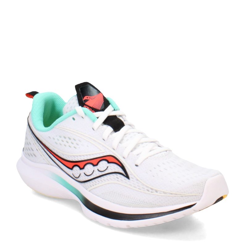 S10723 84 Womens Saucony Kinvara 13 Running White Multi 6d95a670 fea2 4ca1 b40d 860e0d5a089c