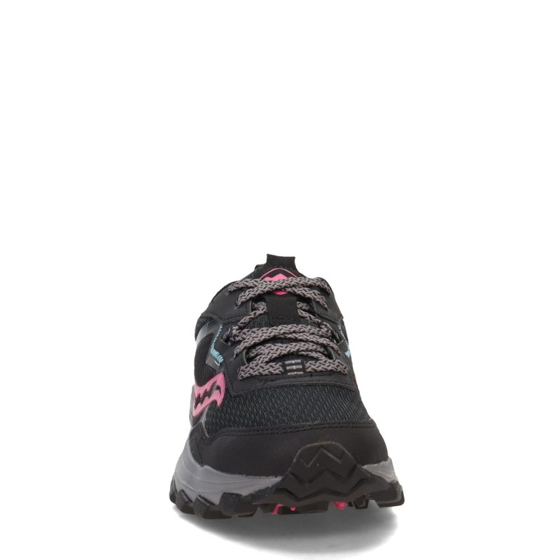 S10744 10 Womens Saucony Excursion Tr16 Trail Running Shoe Black 2