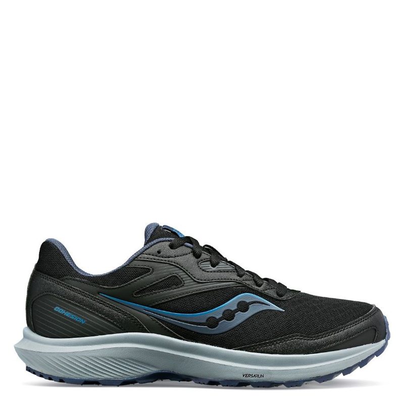 S20786 10 Mens Saucony Cohesion Tr16 Running Shoe Black 1