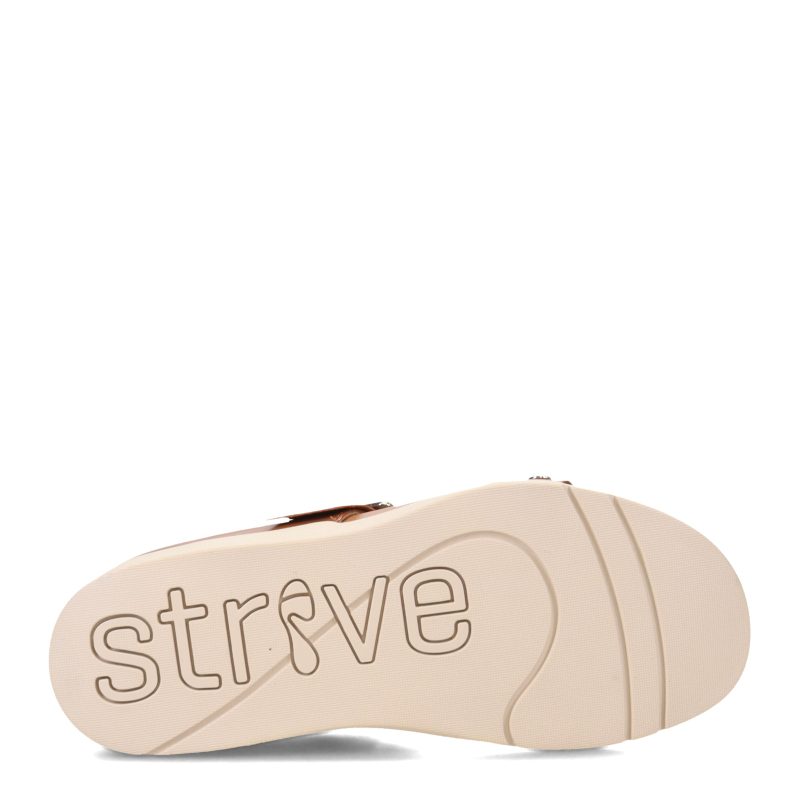 SANTORINI TAN Womens Strive Santorini Sandal Tan 6