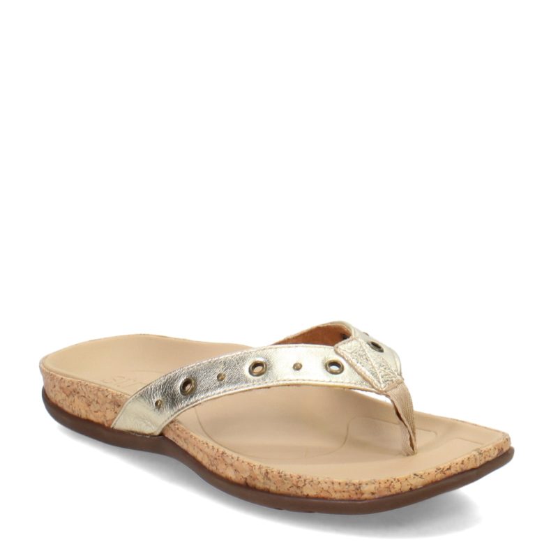 SARIA GOLD Womens Strive Saria Sandal Gold