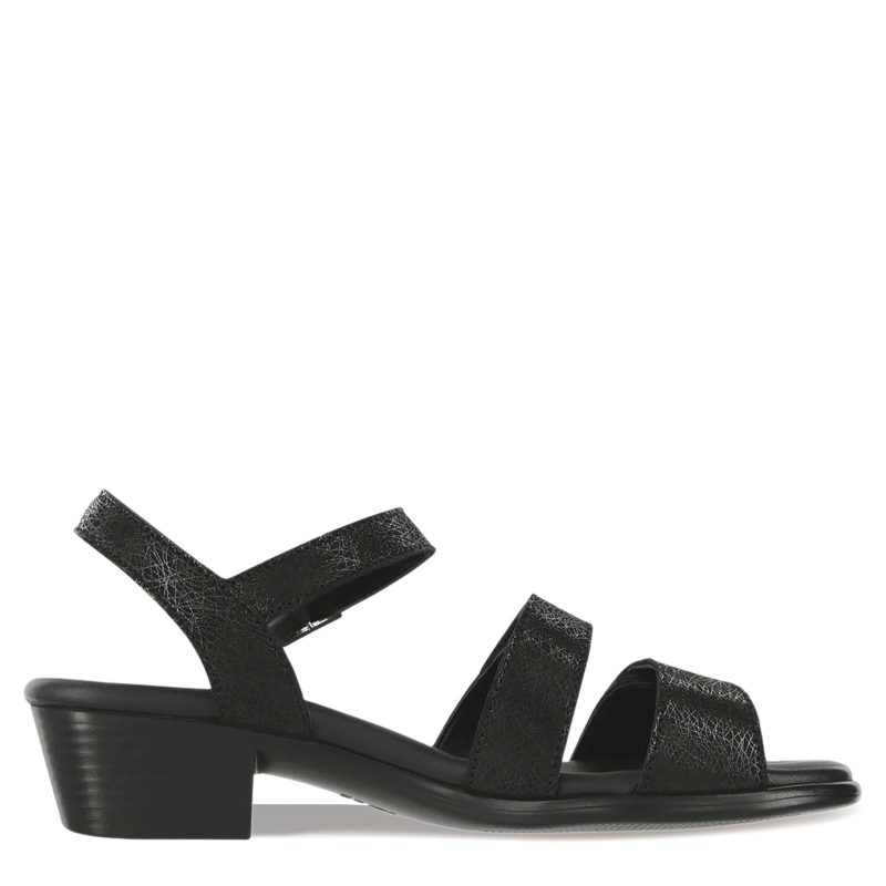 SAVANNA BLACK Womens Sas Savanna Sandal Black 1