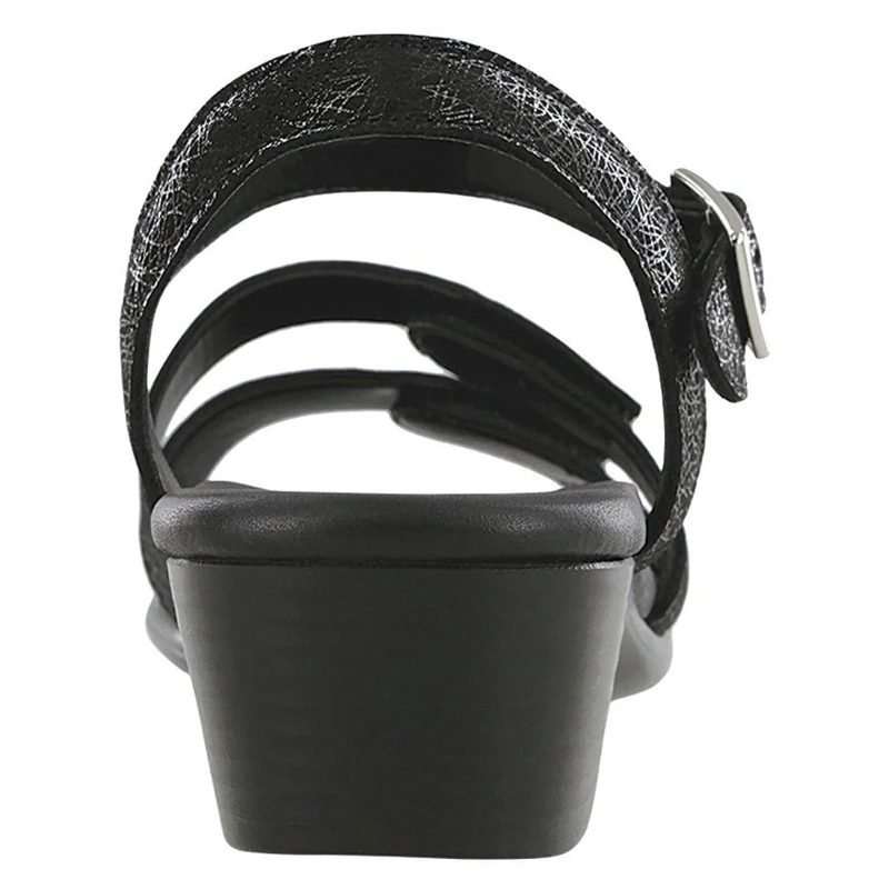 SAVANNA BLACK Womens Sas Savanna Sandal Black 4