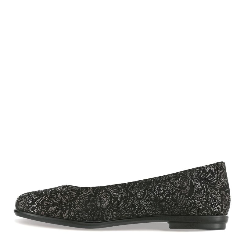 SCENIC BLK LACE Womens Sas Scenic Ballet Flat Black Lace 2 288e7072 9eb6 4c9e 8152 67448ca1f4e7