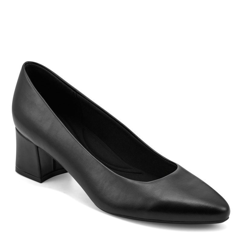 SENICOLE10 001 Womens Easy Spirit Nicole Pump Black