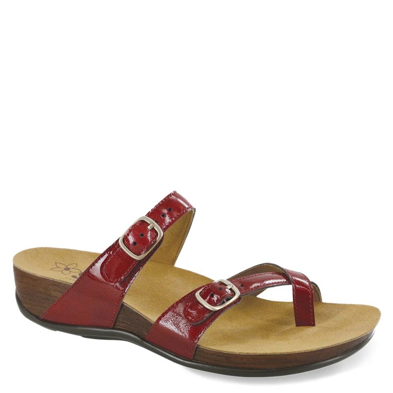 SHELLY LIPSTICK Womens Sas Shelly Sandal Lipstick