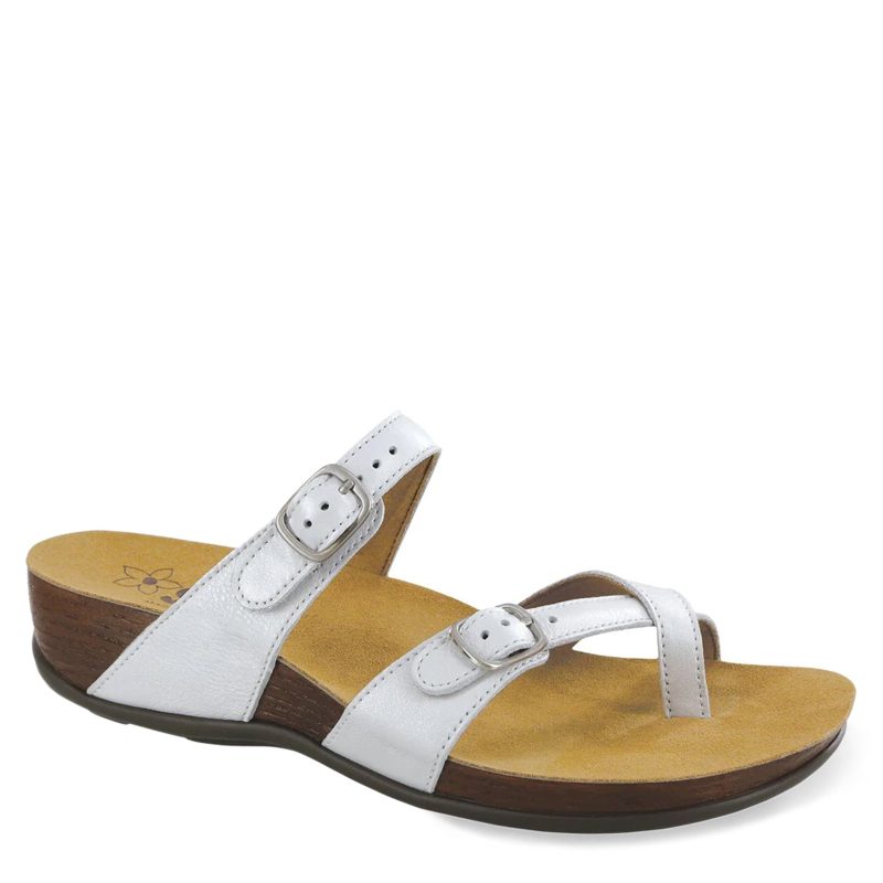 SHELLY PRL WHIT Womens Sas Shelly Sandal Pearl