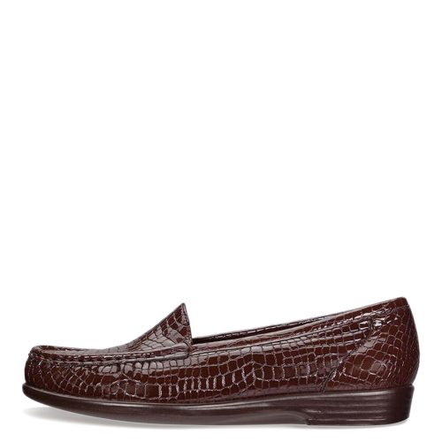 SIMPLIFY BRNCRC Womens Sas Simplify Loafer Brown Croc 2