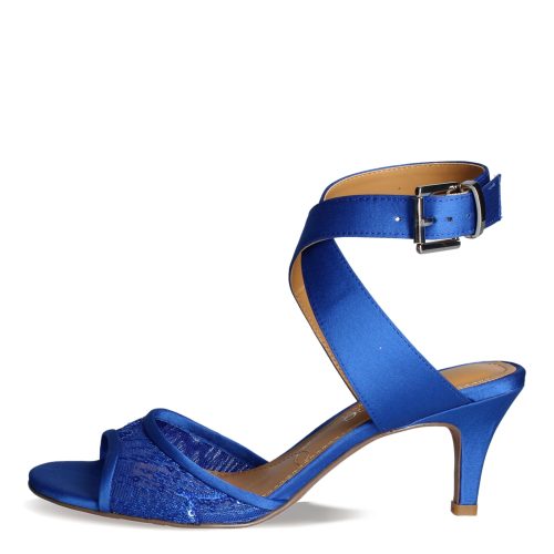 SONCIN SABLU Womens J Renee Soncino Sandal Blue Fabric 3