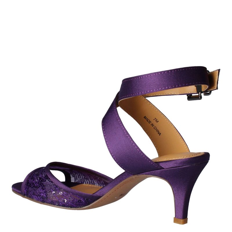 SONCIN SAPUR Womens J Renee Soncino Sandal Purple Fabric 4