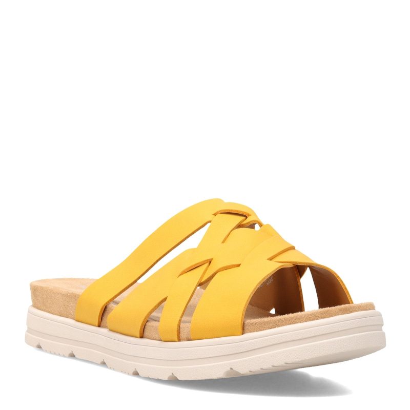 STAR3 YEL01 Womens Easy Spirit Star 3 Sandal Yellow 0a5f6cf4 23d7 4cdb 8820 34eabbdd4c62