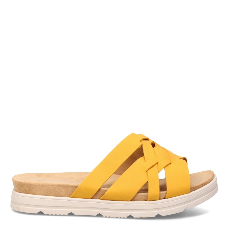 STAR3 YEL01 Womens Easy Spirit Star 3 Sandal Yellow 1 03baf29e 02d3 407b bf35 94ecea64010e