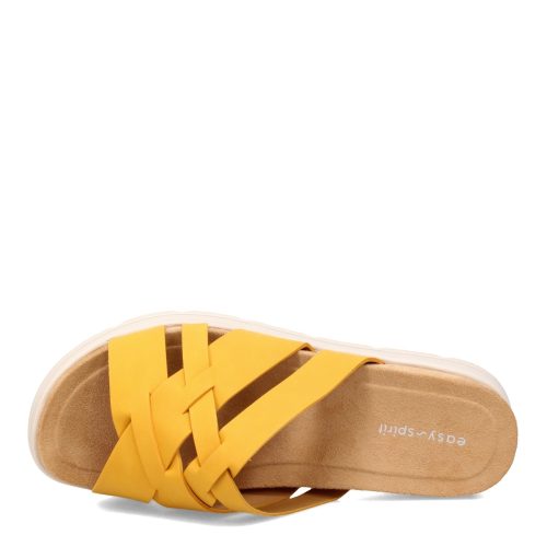 STAR3 YEL01 Womens Easy Spirit Star 3 Sandal Yellow 5