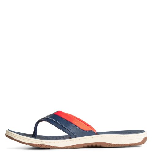 STS24078 Mens Sperry Havasu Sport Sandal Navy Orange 2 953b90ed d4a4 42ea b657 f74c7118160e