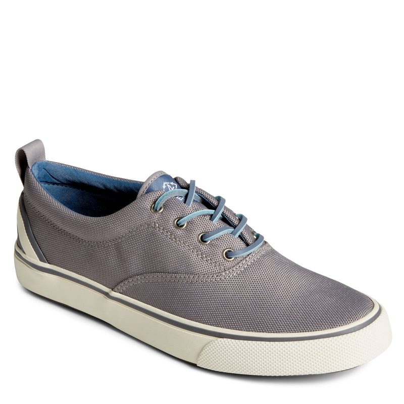 STS24719 Mens Sperry Striper Ii Cvo Sea Cycled Nyl Sneaker Gray a514f9a1 9255 47f4 a5fe 24f788e61d68