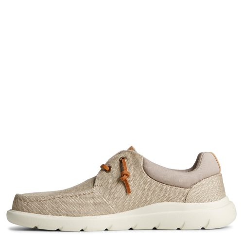 STS24809 Mens Sperry Captains Moc Slip On Taupe 2