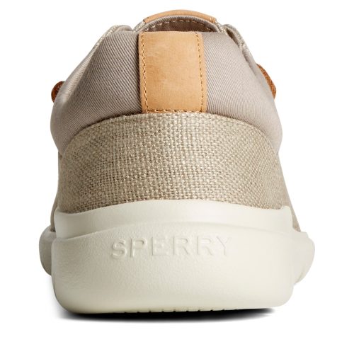 STS24809 Mens Sperry Captains Moc Slip On Taupe 3