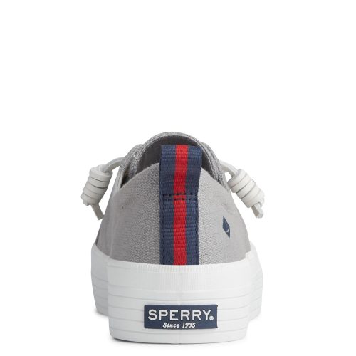 STS84191 Womens Sperry Crest Vibe Triple Sneaker Gray 3