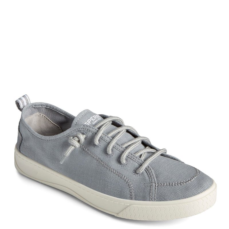 STS86112 Womens Sperry Shorefront Ltt Sneaker Gray c8e22baa 5396 4ef2 bc08 1ce8f053daf8