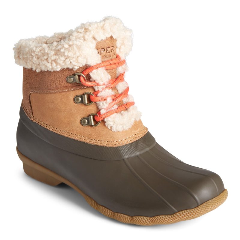 STS86691 Womens Sperry Saltwater Alpine Boot Tan 82047b73 7602 4d29 a9bd e9b8e76a11f6